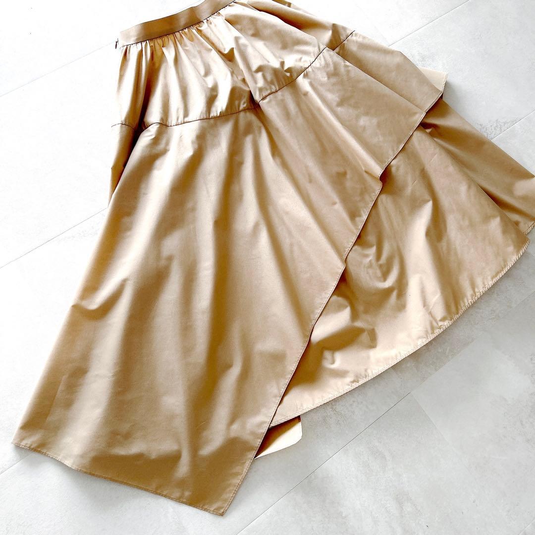 人気✨完売ルルウィルビー　イレギュラーラッフルスカート　24SS✨現行✨美品