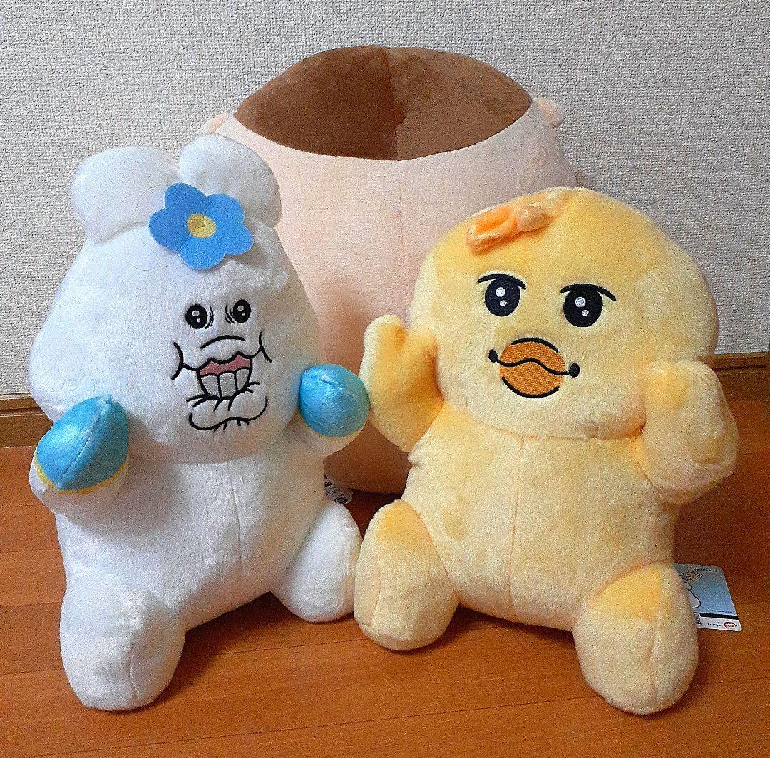 くりまんじゅう　んぽちゃむ　きみまろ　BIGぬいぐるみ◆新品タグ付き