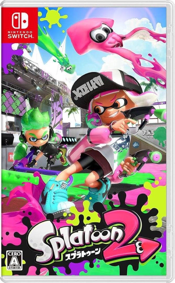 Switch ドラクエヒーローズI II・マリオオデッセイ・スプラトゥーン2