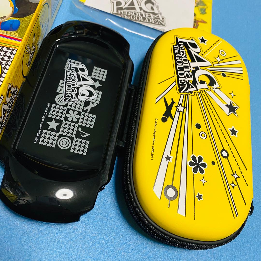 PSVita ペルソナ4 ハードポーチ フェイスカバー デコレーションシール