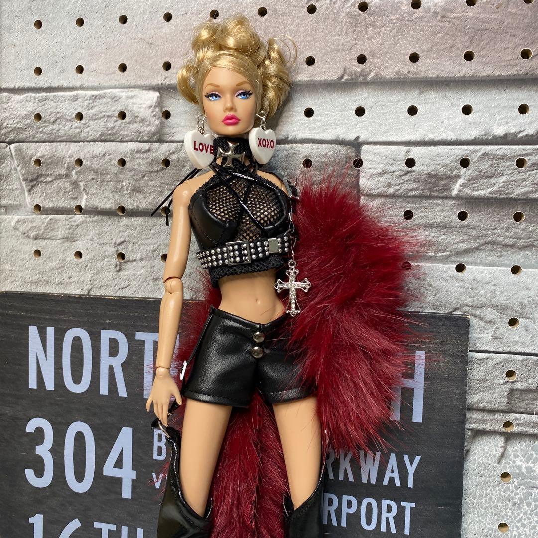 ポピーパーカーファッションロイヤリティ1/6ドール服ハンドメイド