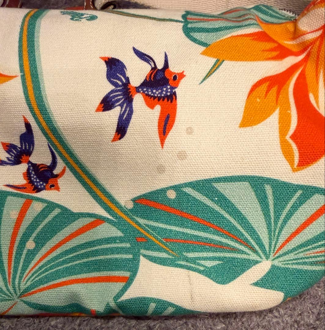 LOEWE 花柄 ボディバッグ