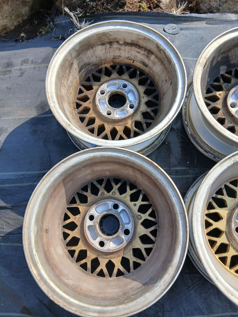 長*介様 アルミホイール 4本セット MAHLE-BBS MADE IN GER