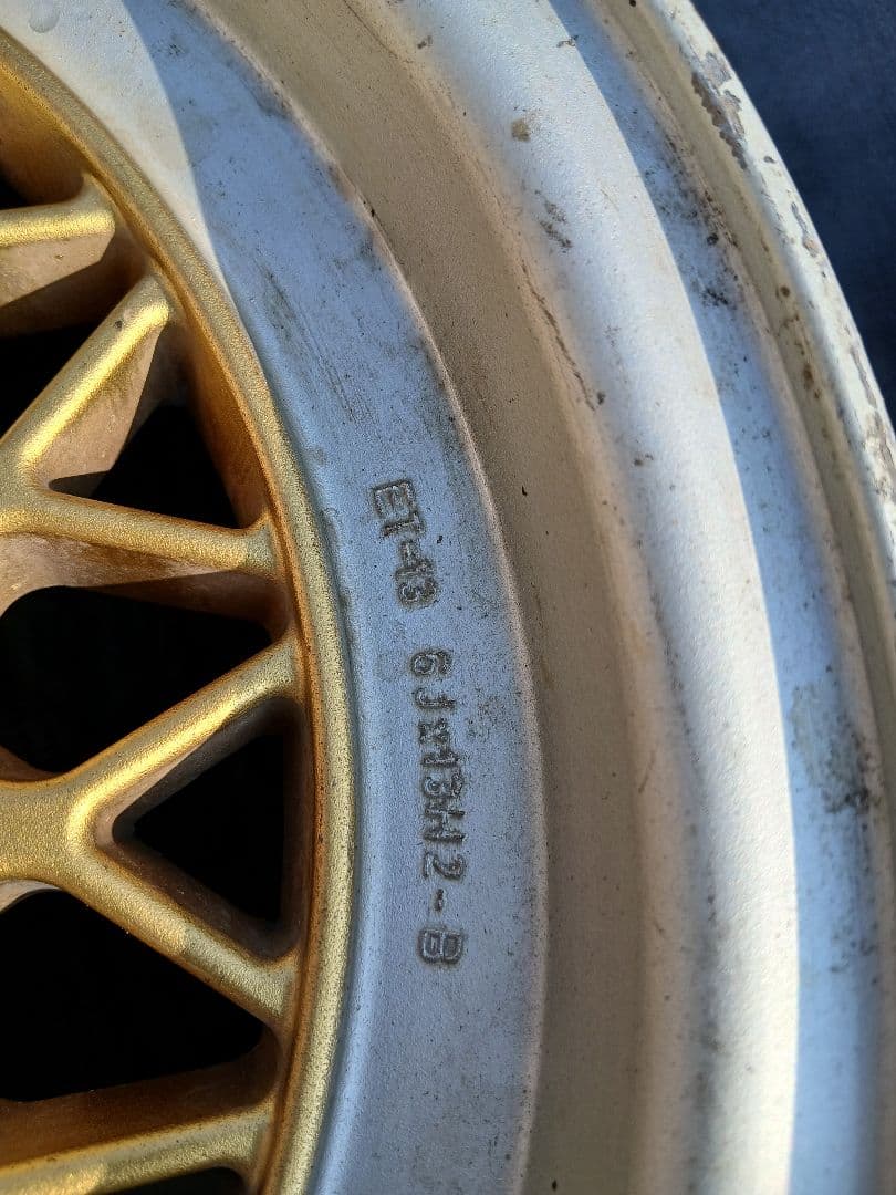 長*介様 アルミホイール 4本セット MAHLE-BBS MADE IN GER