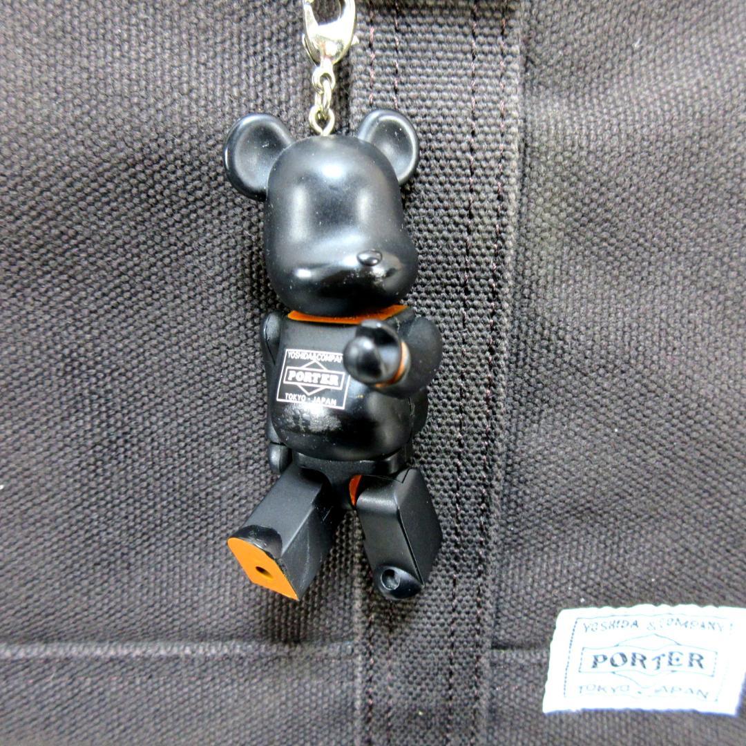 PORTER×FABRICK メディコムトイコラボ ボストン ベアブリック人形付