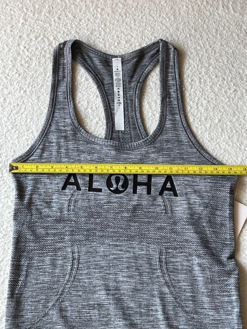 Lululemon Aloha タンクトップ M グレー