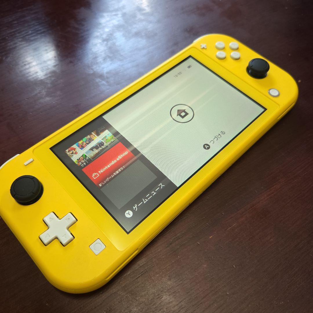 【ジャンク品】Nintendo Switch Lite イエロー本体