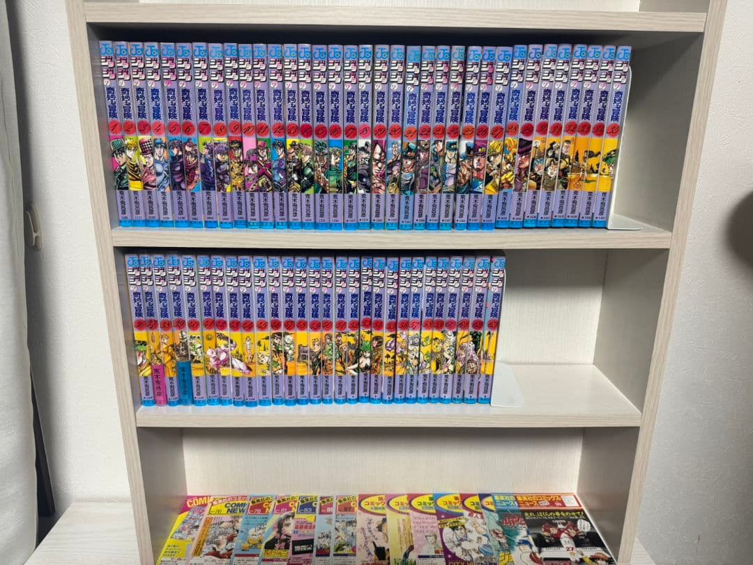 ジョジョの奇妙な冒険　初版　全63巻　コミックスニュース付き