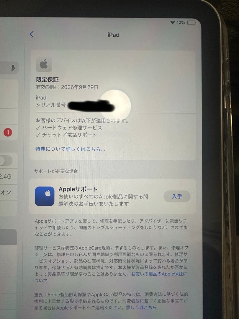 Apple 11 インチ iPad (A16) 128GB Wi-Fiモデル
