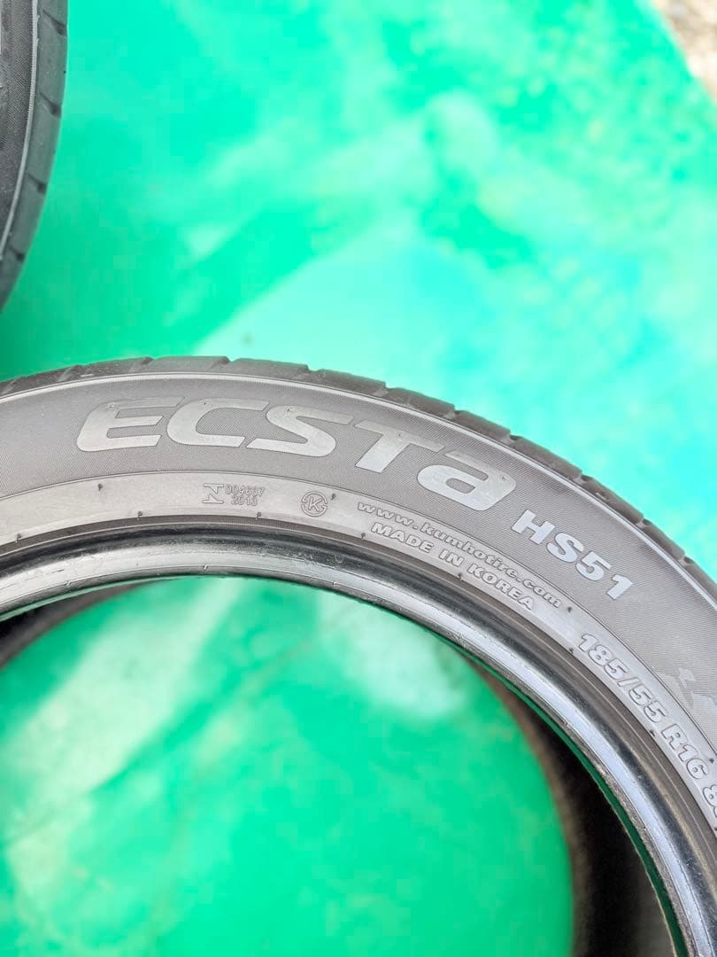 【2020年製】185/55R16 クムホ KUMHO 本/韓国製
