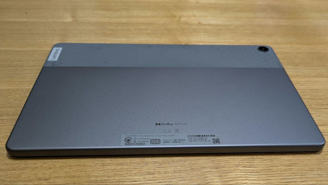 Lenovo Tab M10 (3rd Gen) 64GB 動作確認済み