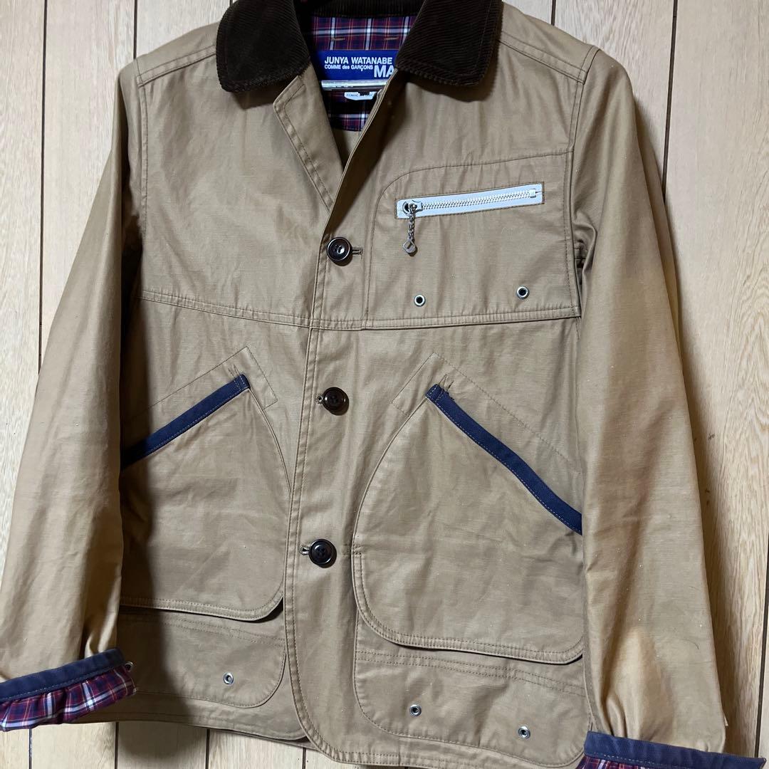 コムデギャルソン　JUNYAWATANABE コットンハンティングジャケット