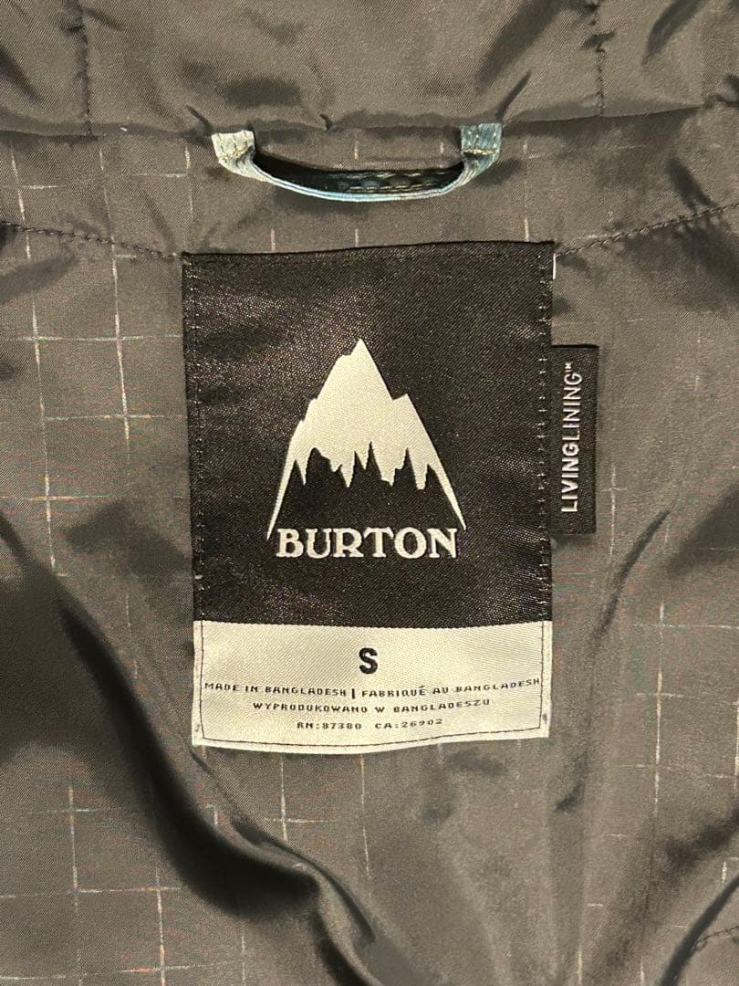 シーズン値下げ！美品！Burton スノーボードウェア Sサイズ