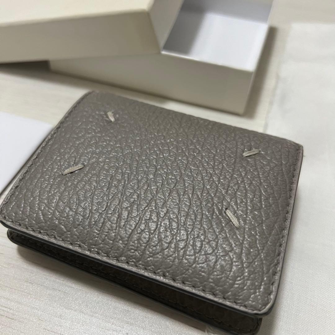 メゾンマルジェラ　二つ折り財布　グレー