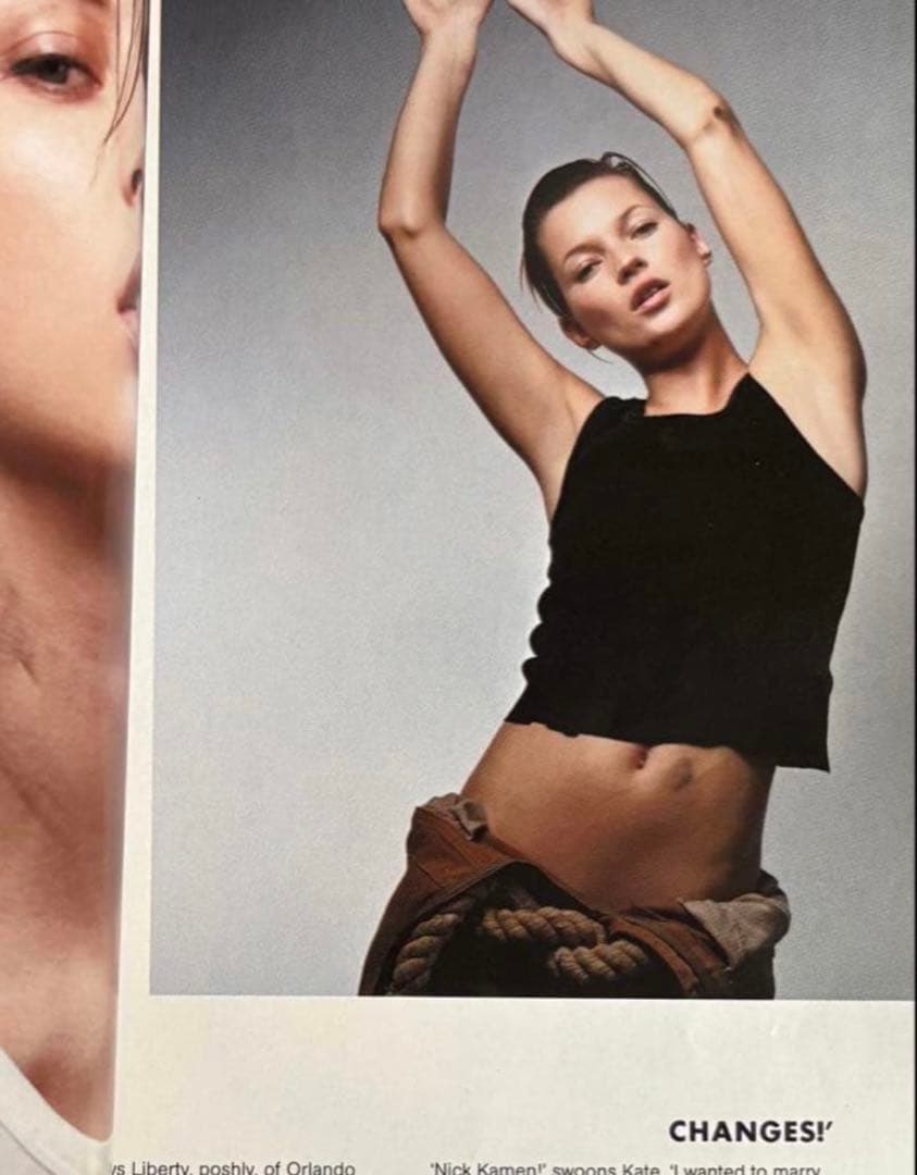 Kate Moss表紙‼️ THE FACE 2002.2 NO.61