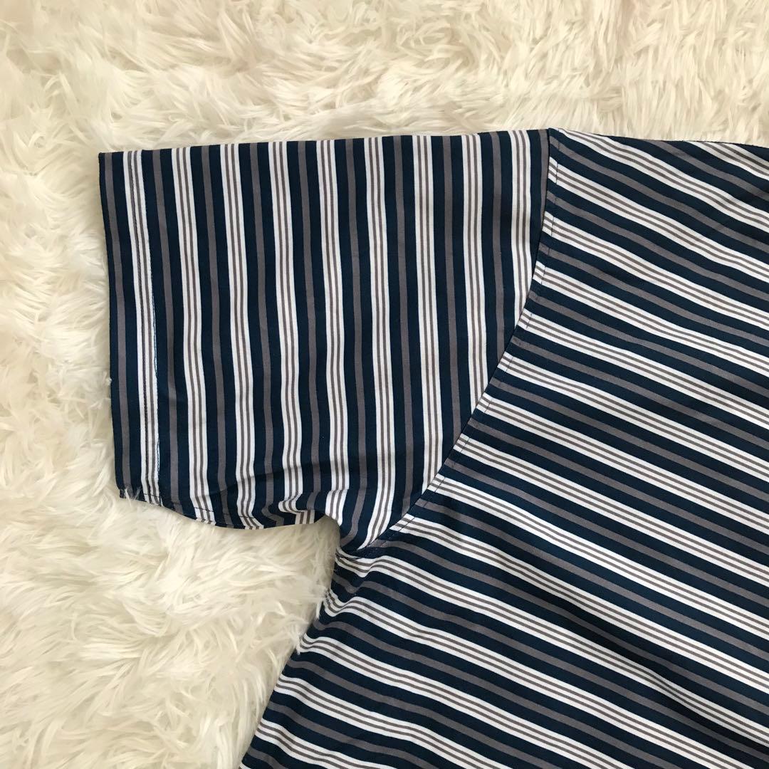 DAIWA PIER39 ダイワピア　マルチボーダー半袖Tシャツ　Lサイズ