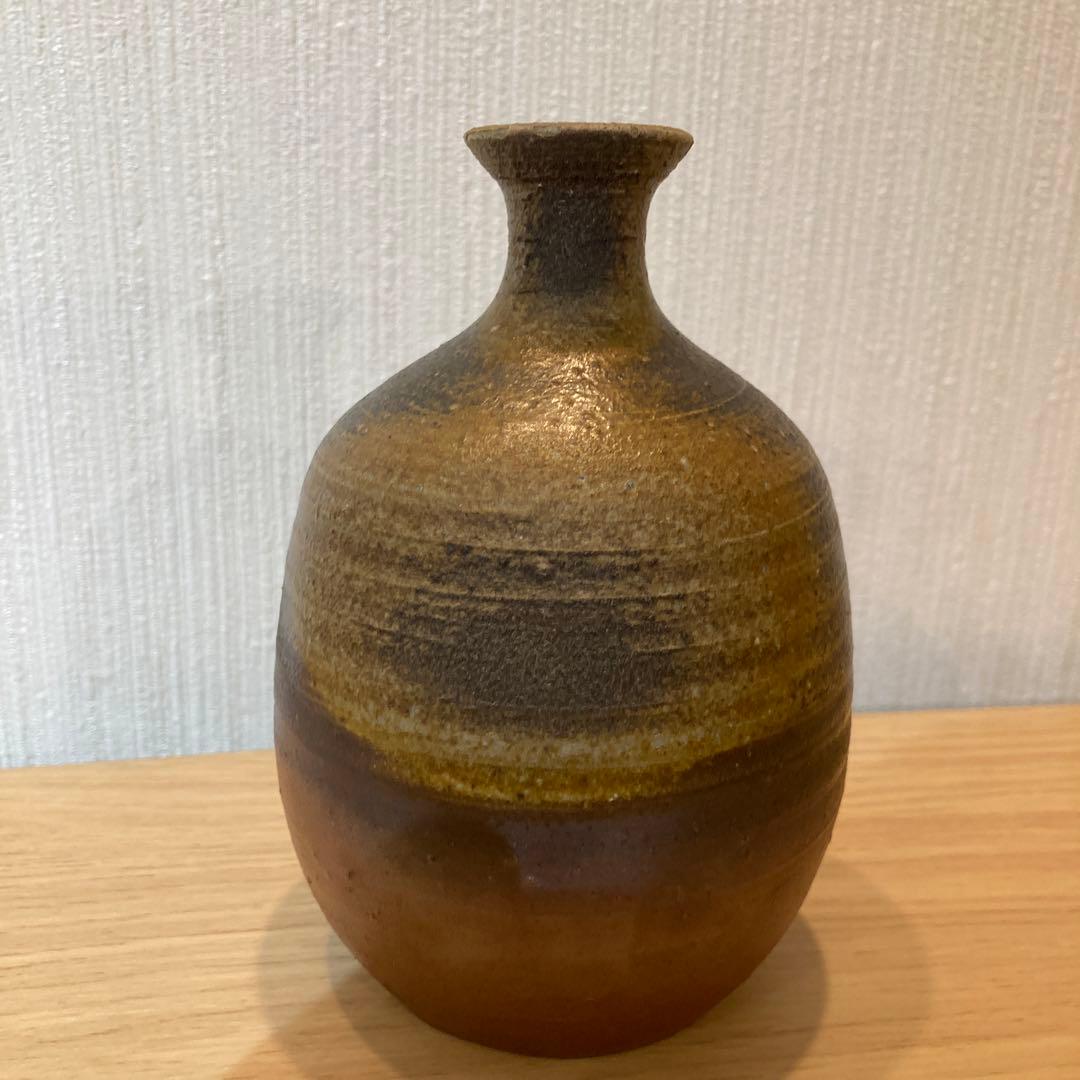 矢部篤郎　備前焼　徳利　　32