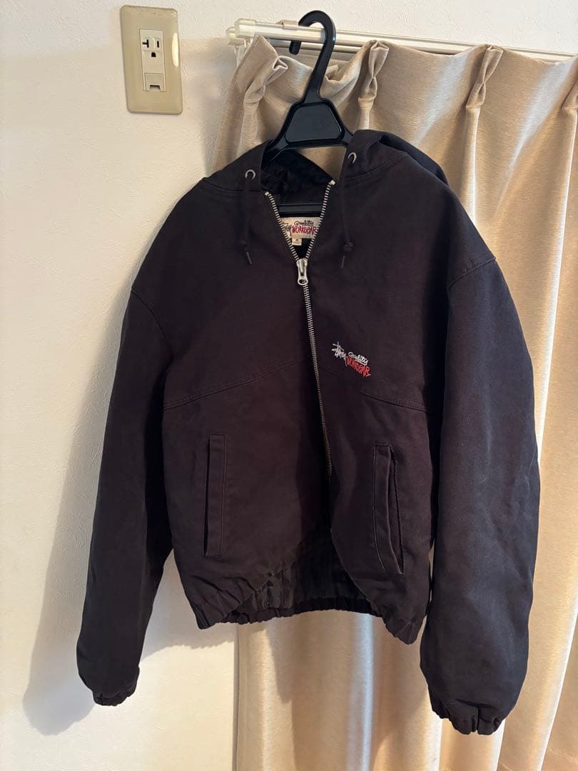 Stussy Quality Workgear ジャンパー M 黒