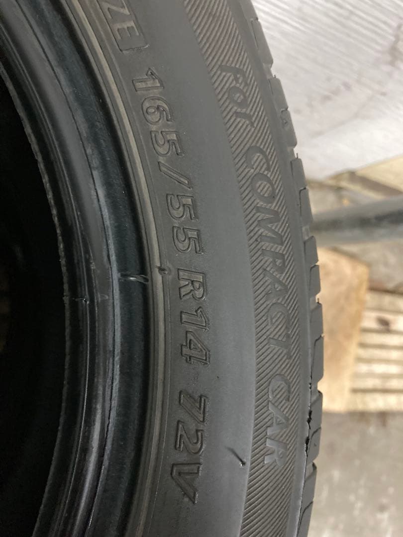 ブリヂストン　NH100 165/55 R14 夏タイヤ 4本セット