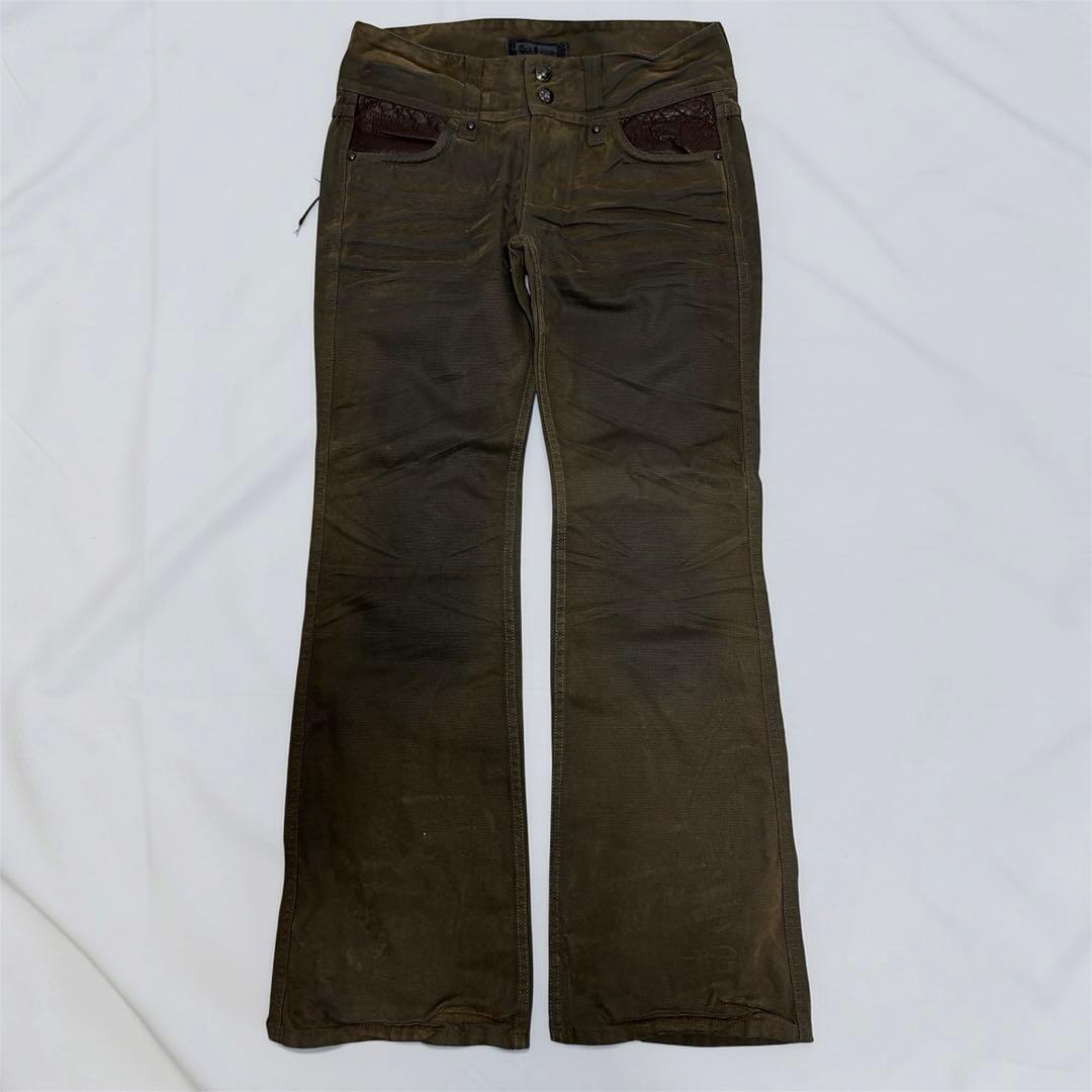 00’s archive ギミック flare denim goa kmrii
