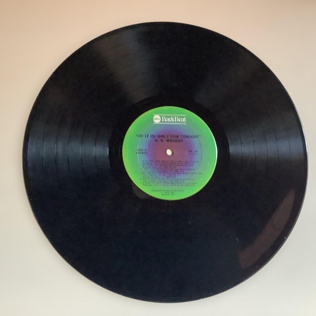 O.V. WRIGHT ONLY FOR TONIGHT レコード
