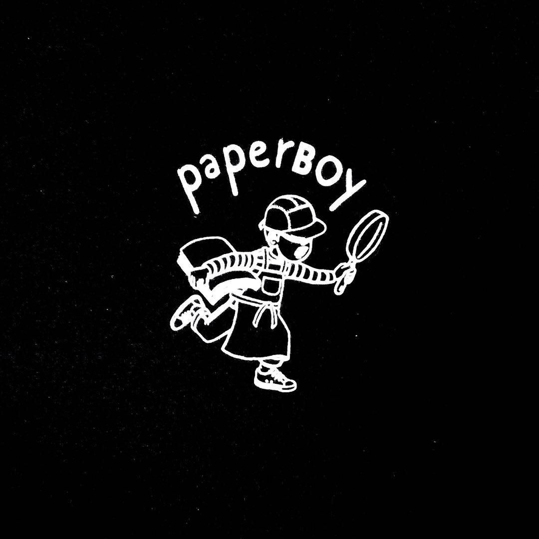 しろこっこ　PAPERBOY × BEAMS コラボ 目玉焼き Tシャツ