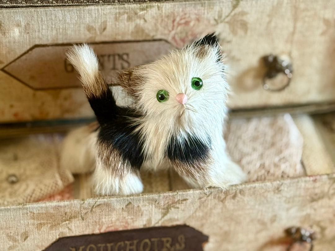 アンティーク　ねこ　猫ちゃん　ドール