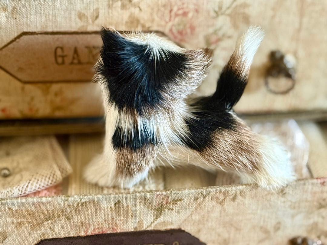 アンティーク　ねこ　猫ちゃん　ドール