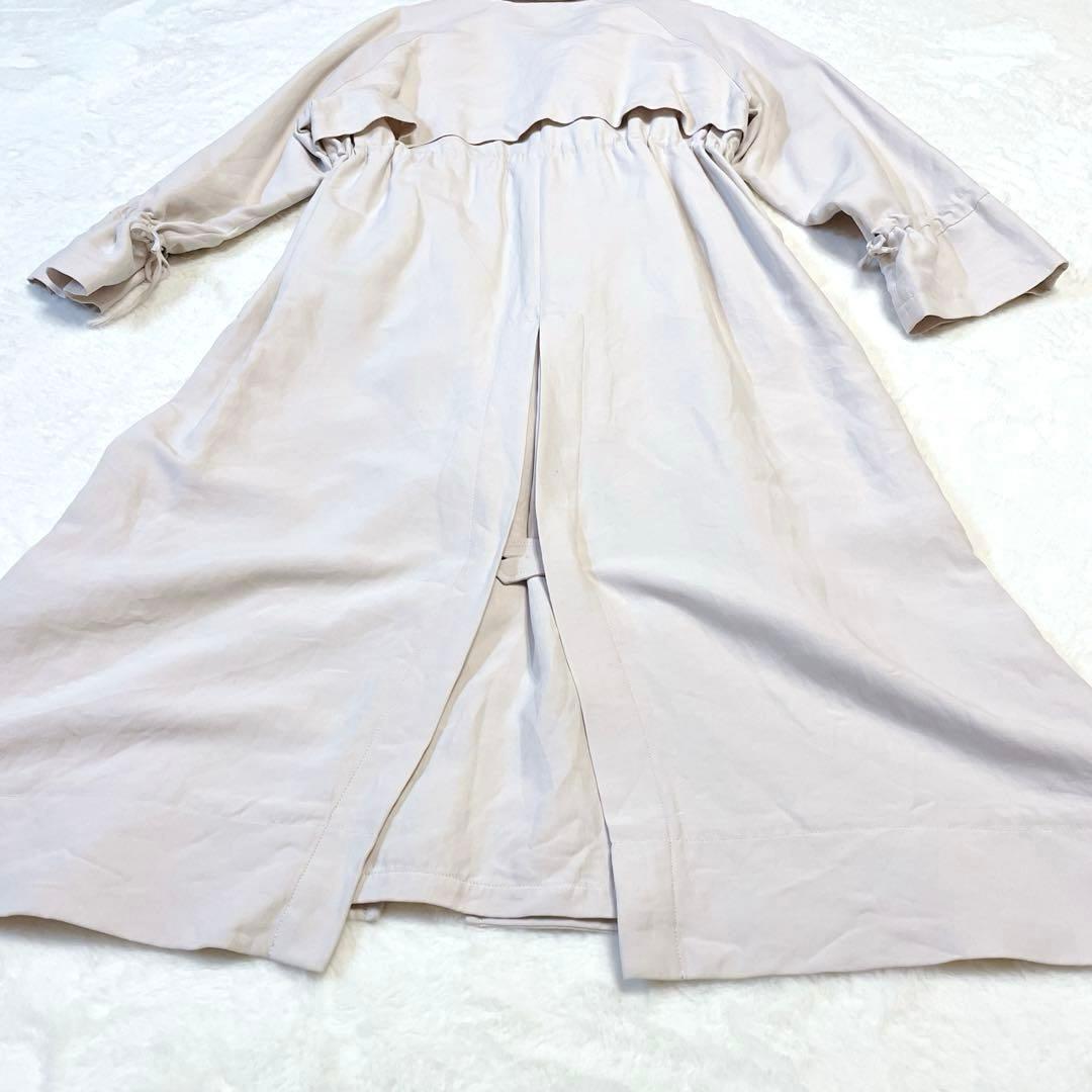【美品】ENOF イナフ long court トレンチコート　ホワイト