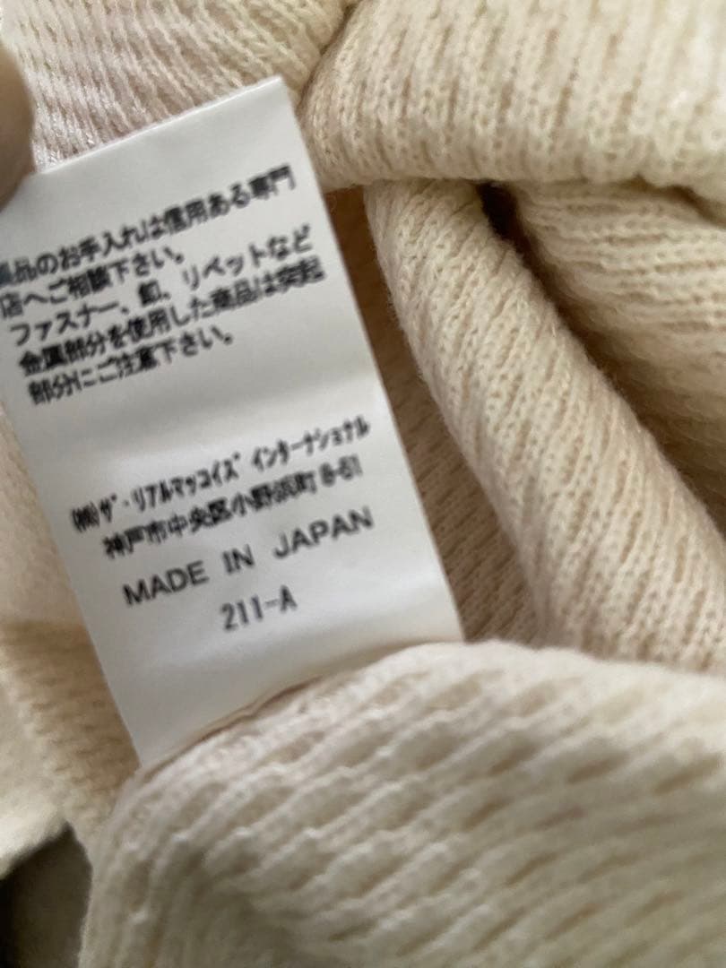 美品★REALMcCOY‘S リアルマッコイズ Buco ブコ サーマル ロンT