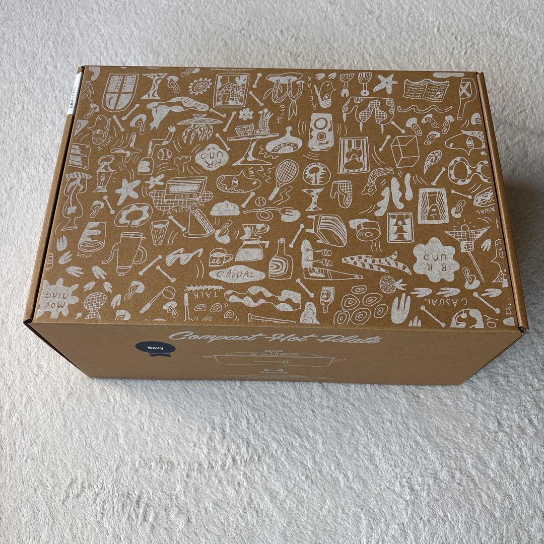 【新品】BRUNO ブルーノ コンパクトホットプレート