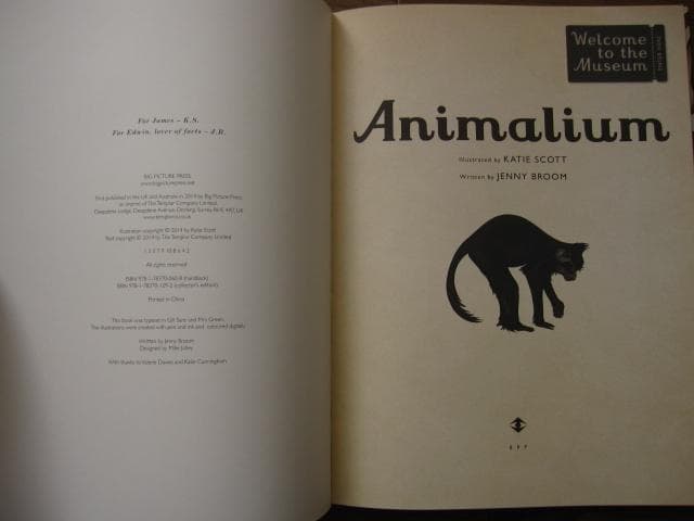 アート・デザイン・音楽 Animalium: Welcome to the Museum