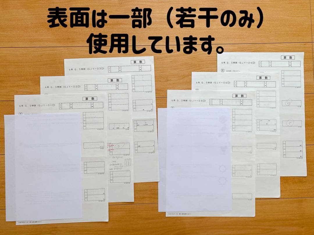 【小6・桜蔭コース】算数2024年度サピックスゴールデンウィークGS特訓