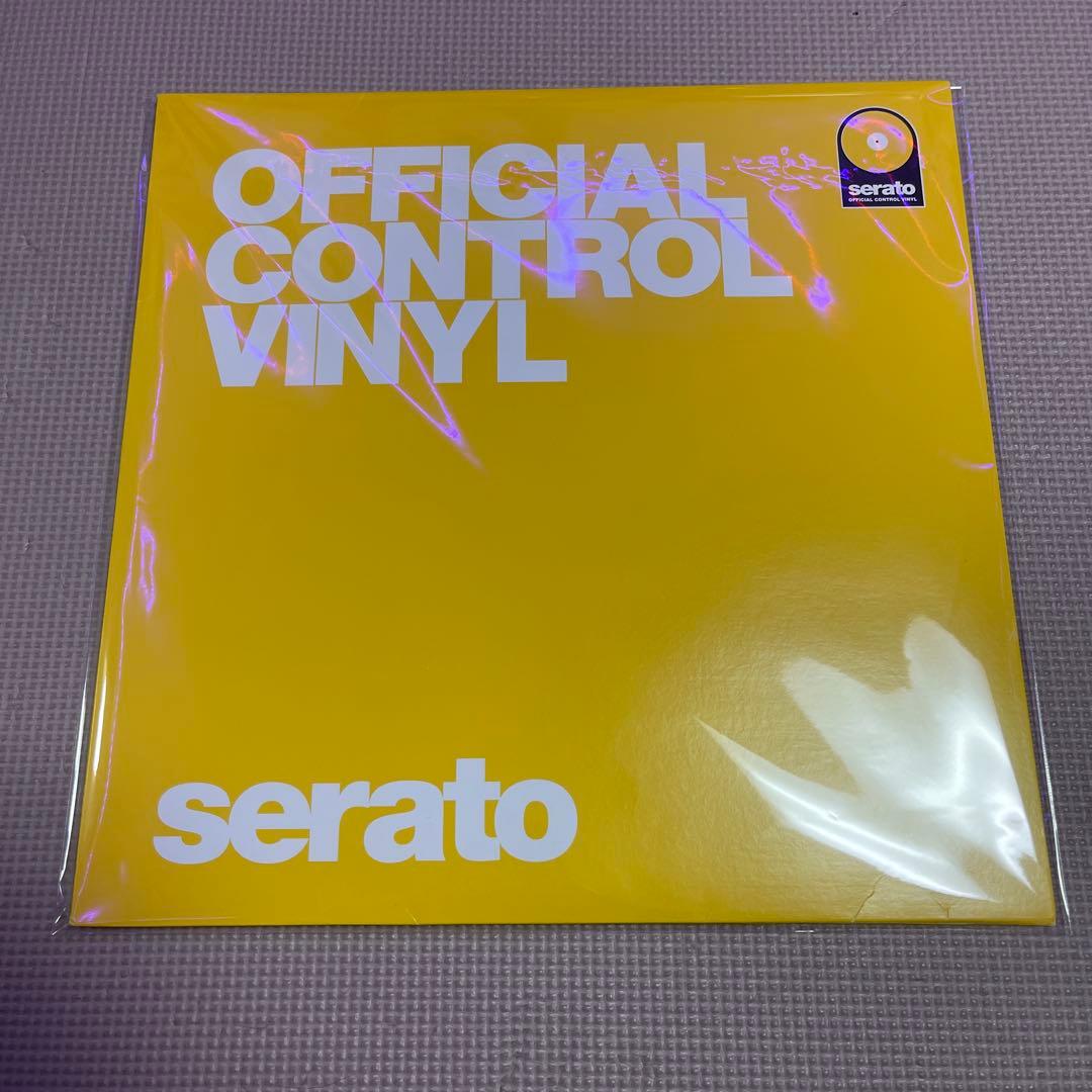 Serato コントロールバイナル イエロー 2枚入り