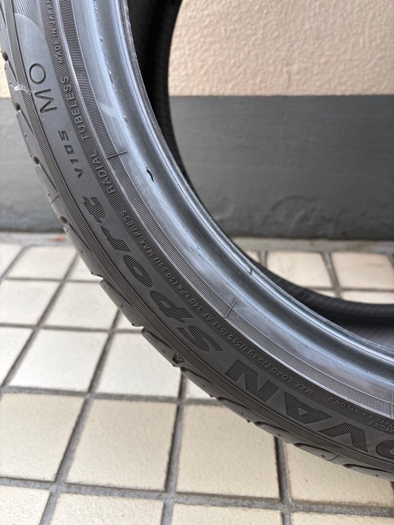 ADVAN Sport V105 MO 255/35R19 ２本