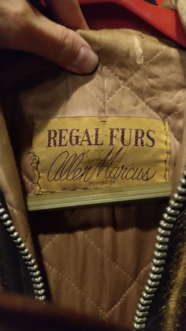 エスキモージャケット ビンテージ アザラシ REGAL FURS　毛皮
