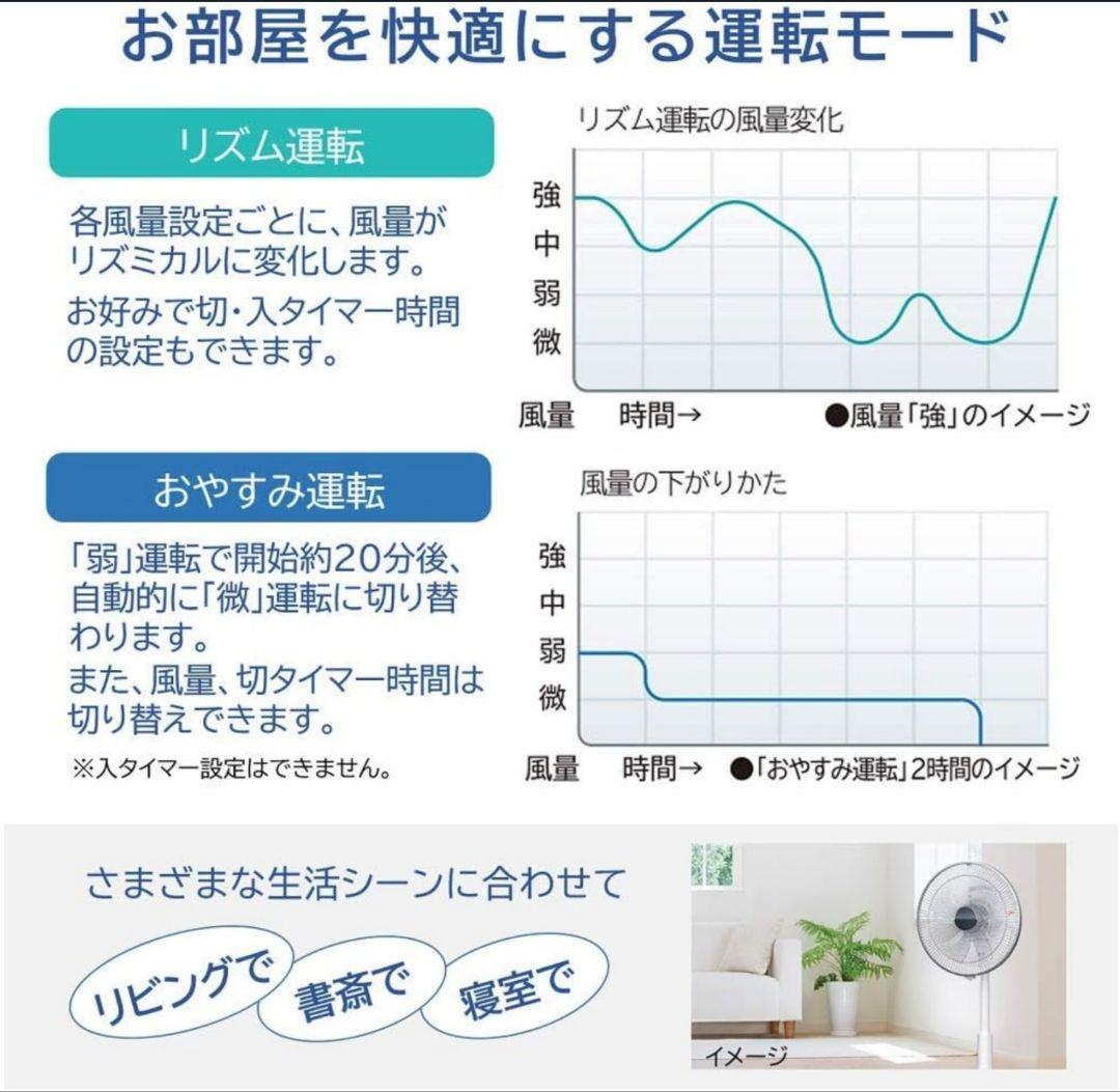 HITACHI 扇風機 HEF-130R 【2020年製】リモコン付き