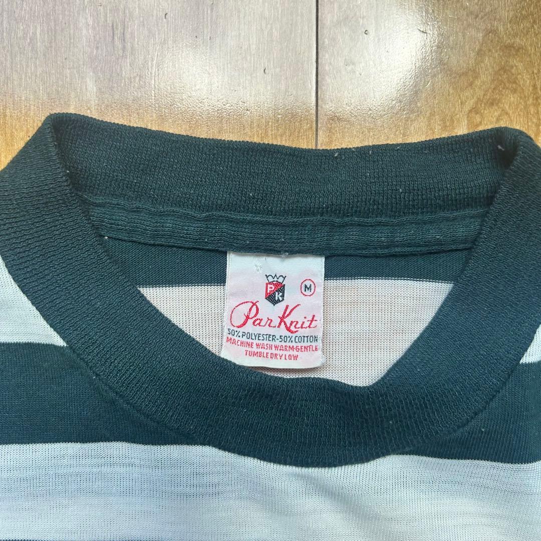 50s 60s 太ボーダー Tシャツ ロカビリー ビンテージ