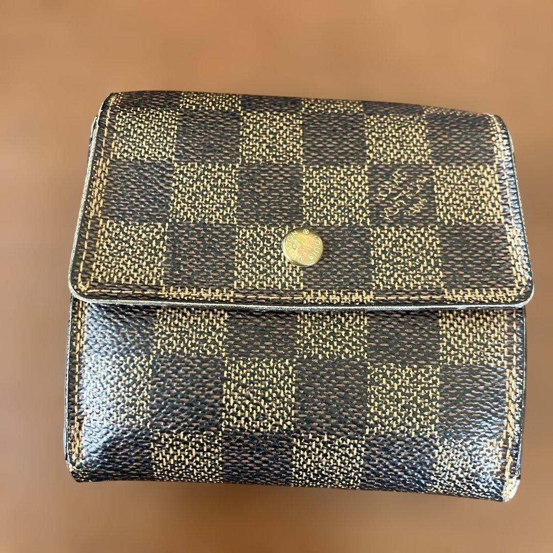 Louis Vuitton ダミエ 二つ折り財布 箱付き