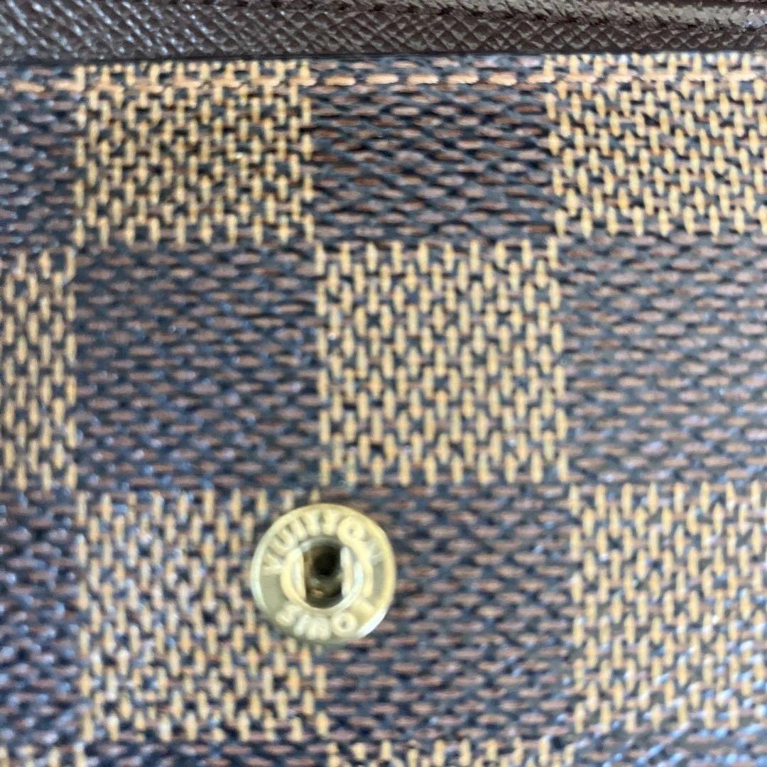 Louis Vuitton ダミエ 二つ折り財布 箱付き