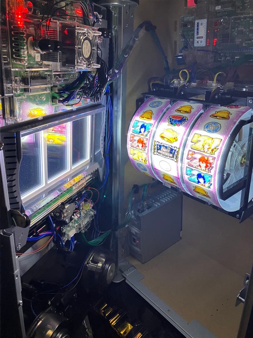 4/8まで値下げ　パチスロ実機　スマスロ　ミリオンライブ　簡易ユニット付き