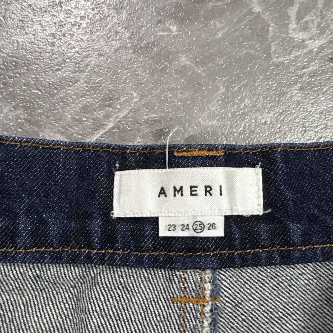 パンツ Ameri VINTAGE CENTER PRESS STRAIGHTDENIM