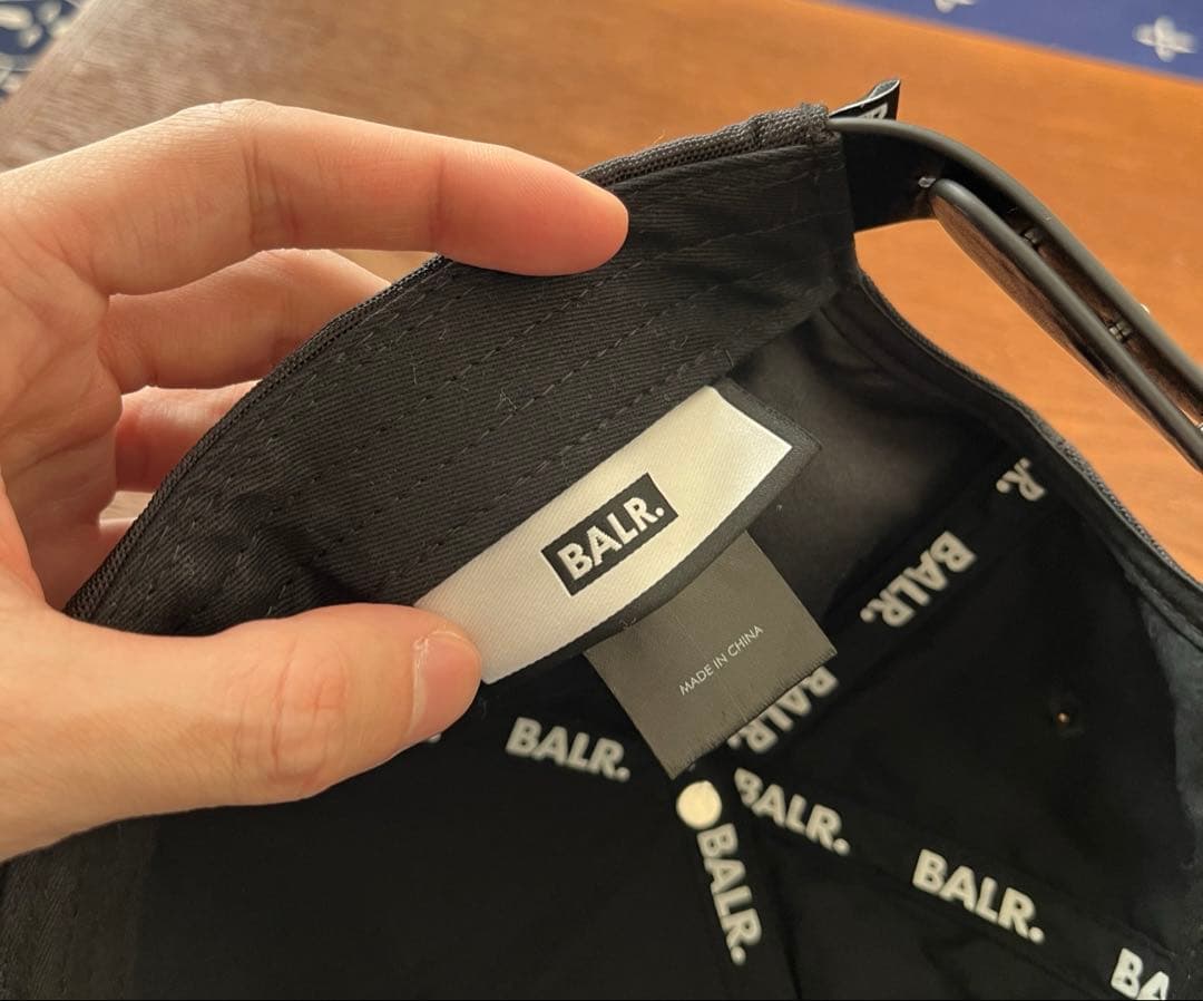 BALR. ボーラー Classic Oxford Cap ロゴキャップ