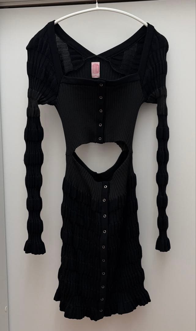 トップス FETICO STRIPE KNIT CARDIGAN
