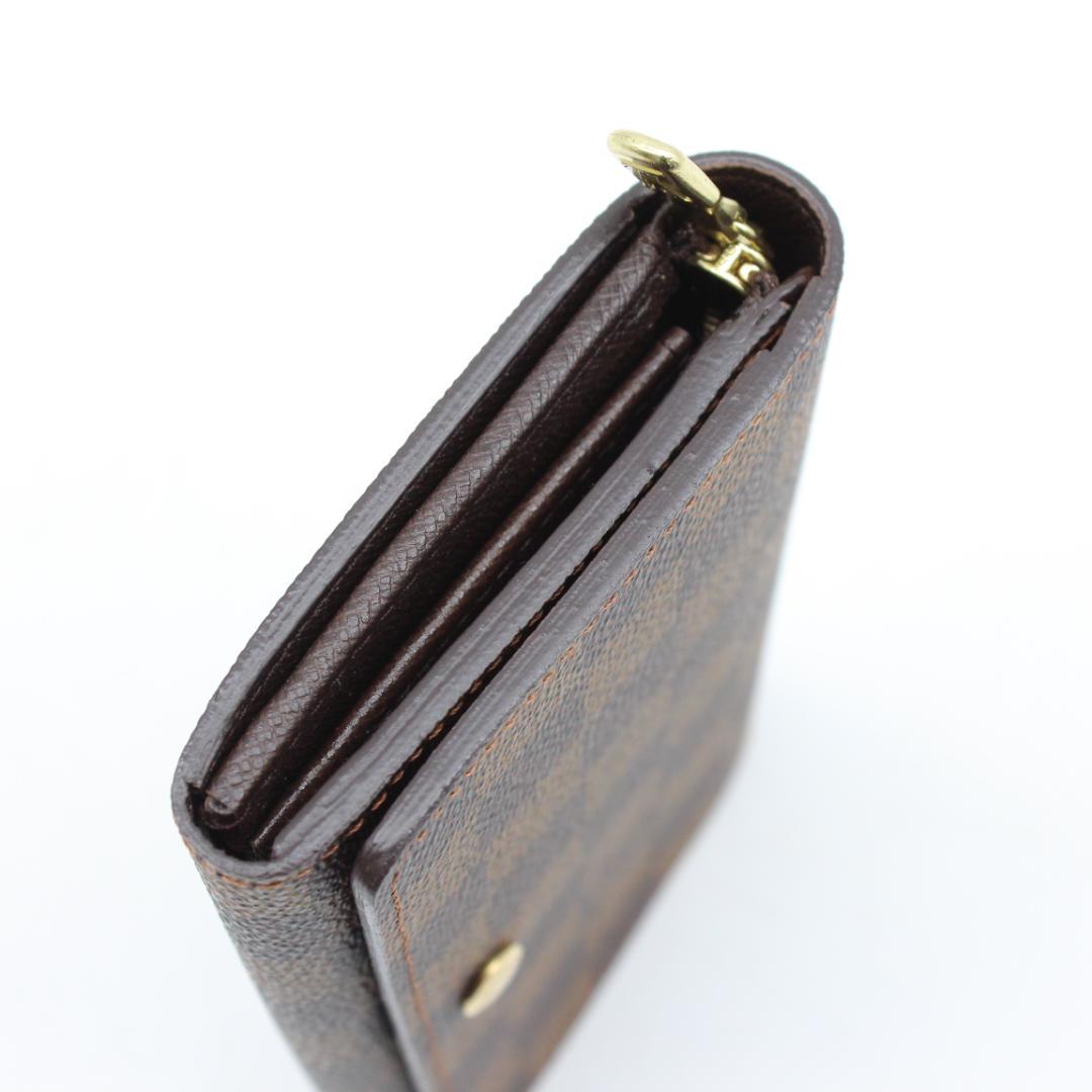 美品 ルイヴィトン ポルトフォイユ トレゾール ダミエ L字ファスナー
