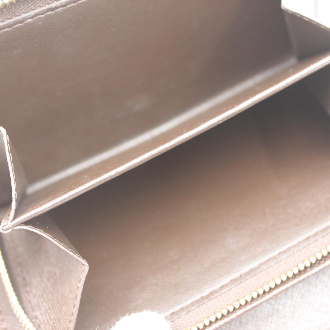 美品 ルイヴィトン ポルトフォイユ トレゾール ダミエ L字ファスナー