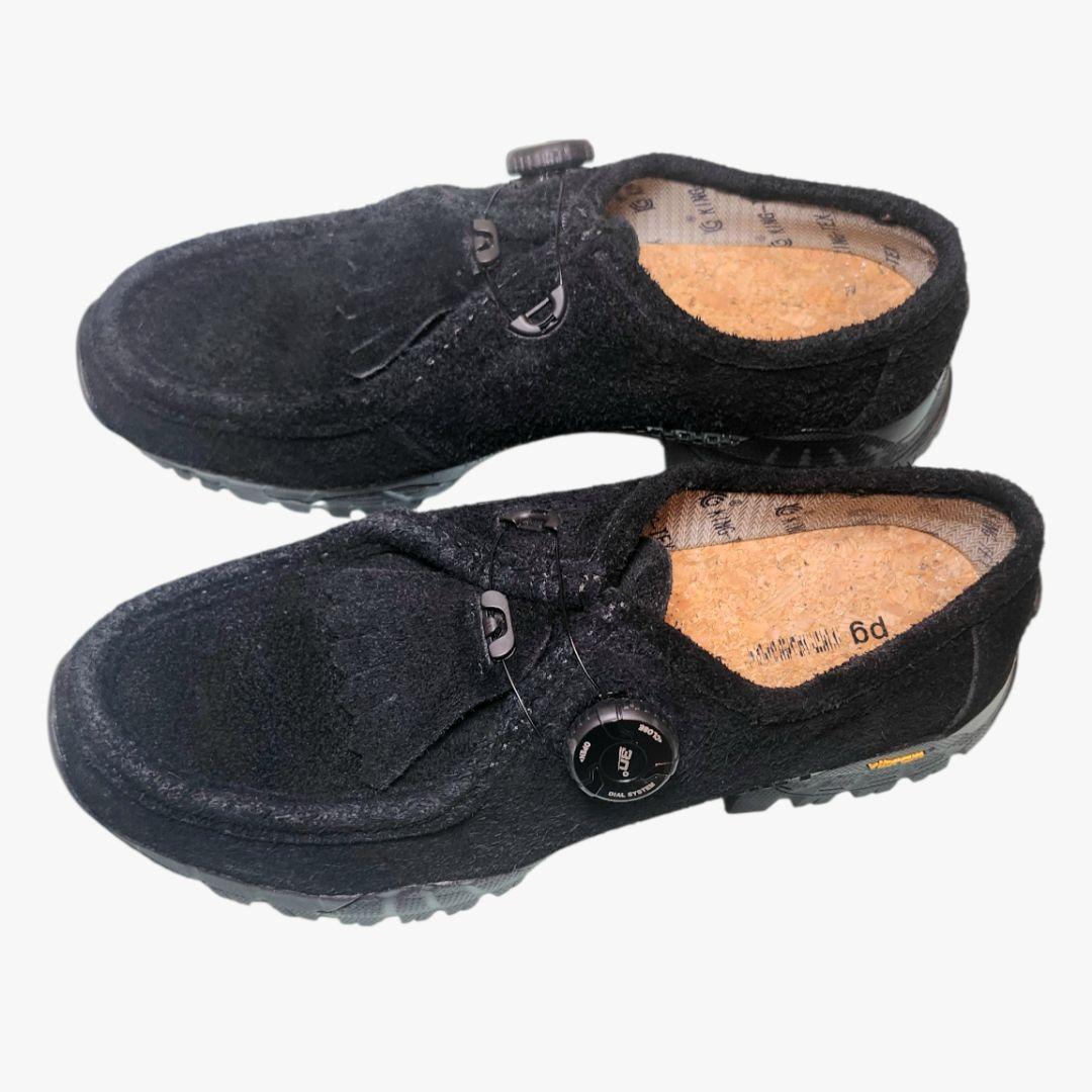靴 PG KNOCK 2 KTX - SHAGGY SUEDE BLACK