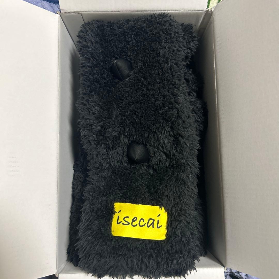 isecai 棘マフラー フード付き