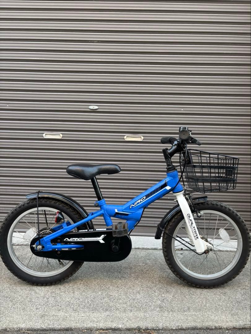 ⭐︎神奈川県より　16インチ 子供用自転車 ブルー 男の子ASAP（アサップ） ⭐︎