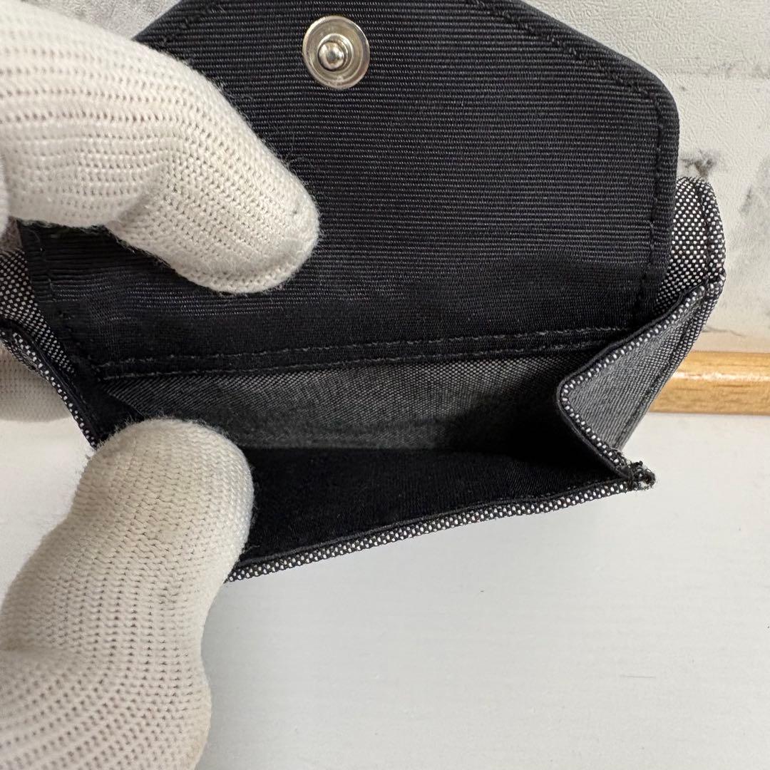 familiar ファミリア　デニム　三つ折り財布　ミニウォレット